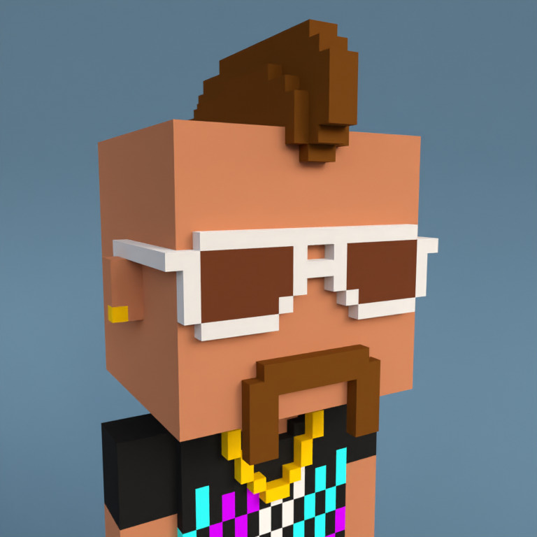 Meebit #15398 — Portrait