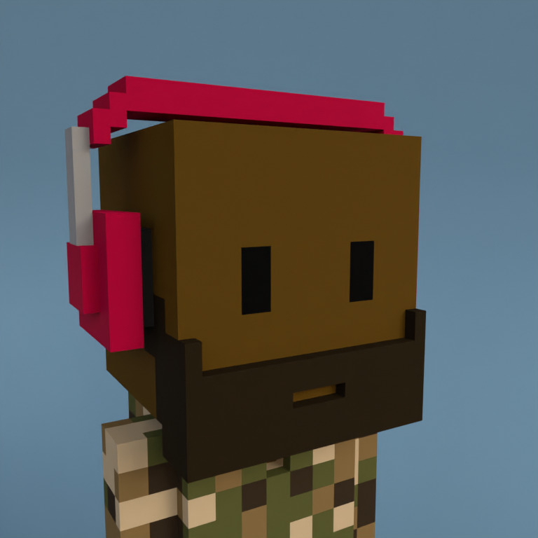 Meebit #15406 — Portrait