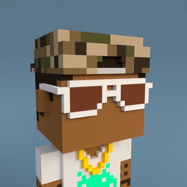 Meebit #15410 — Portrait