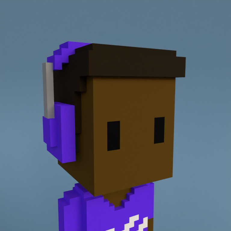 Meebit #15412 — Portrait