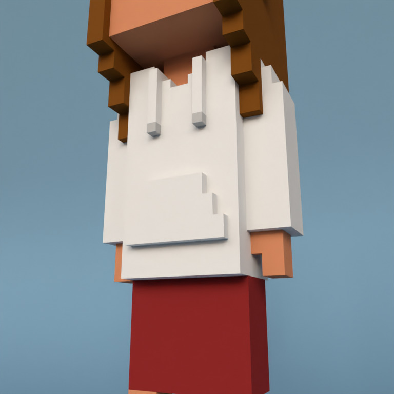 Meebit #15418 — Outfit