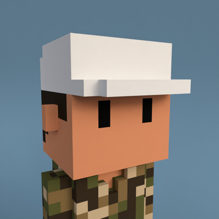 Meebit #15455 — Portrait