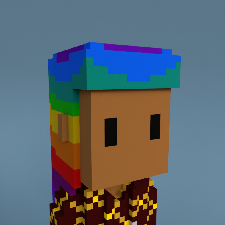 Meebit #15456 — Portrait
