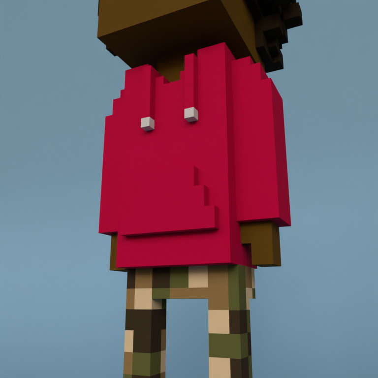 Meebit #15464 — Outfit