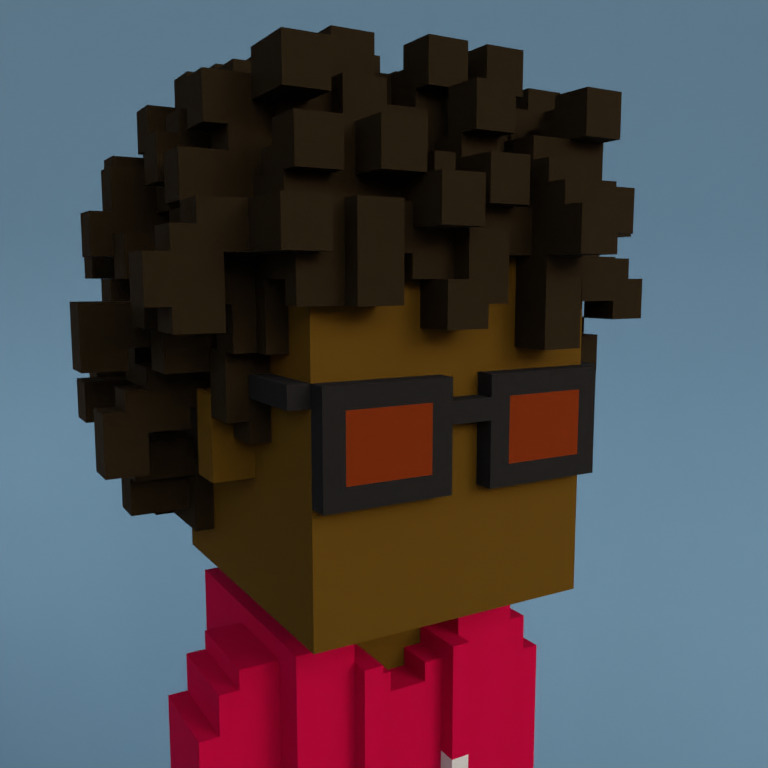Meebit #15464 — Portrait