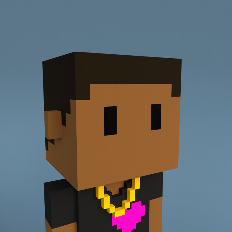 Meebit #15465 — Portrait