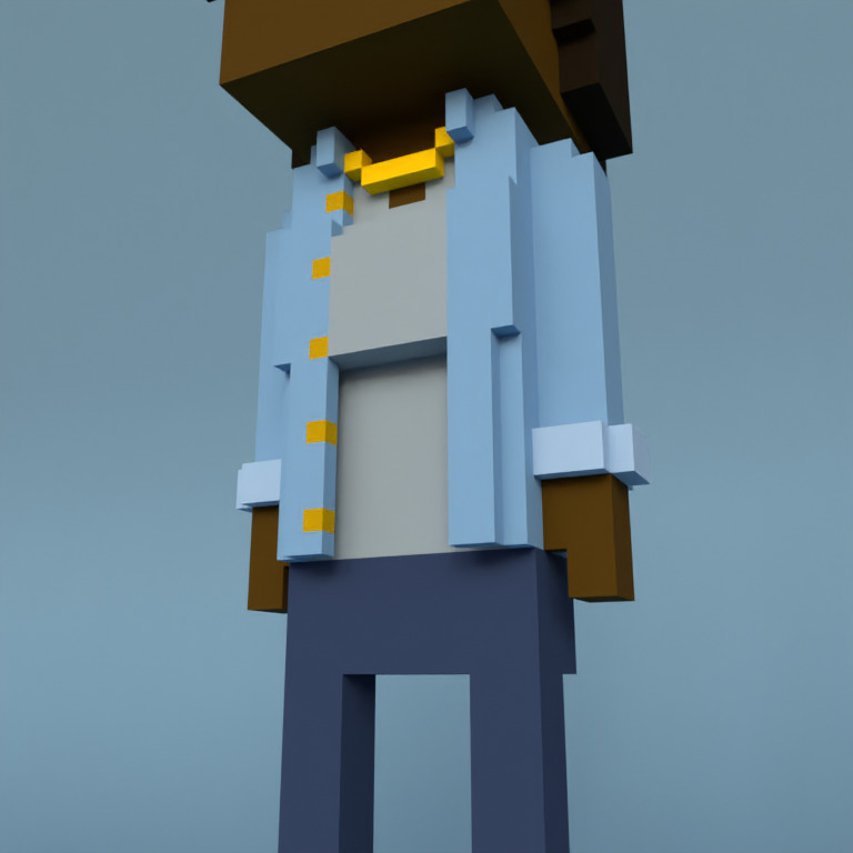 Meebit #15472 — Outfit