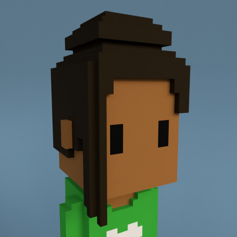 Meebit #15484 — Portrait