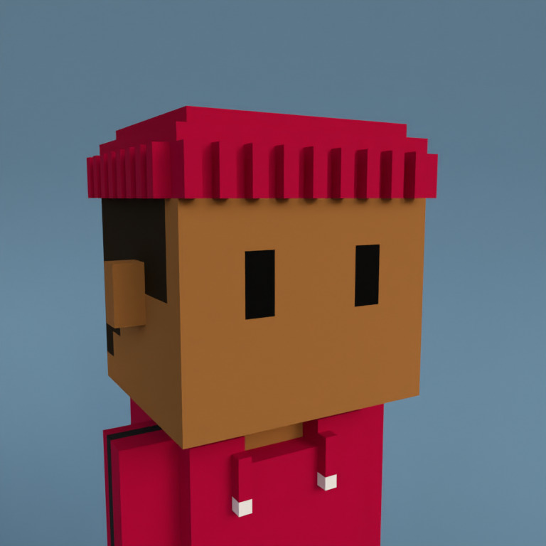 Meebit #15486 — Portrait