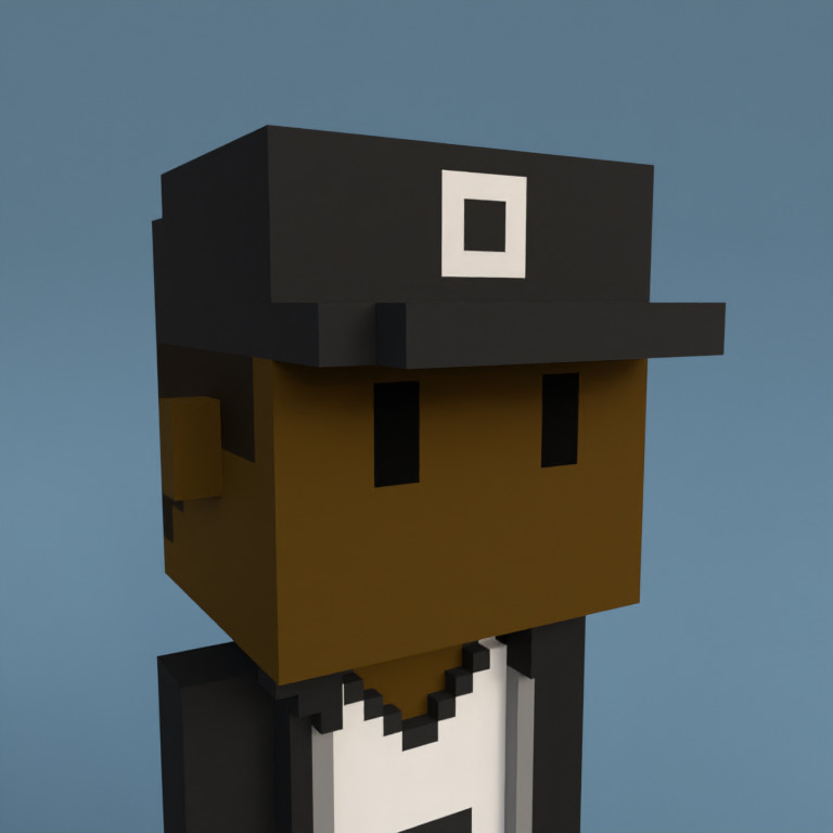 Meebit #15489 — Portrait