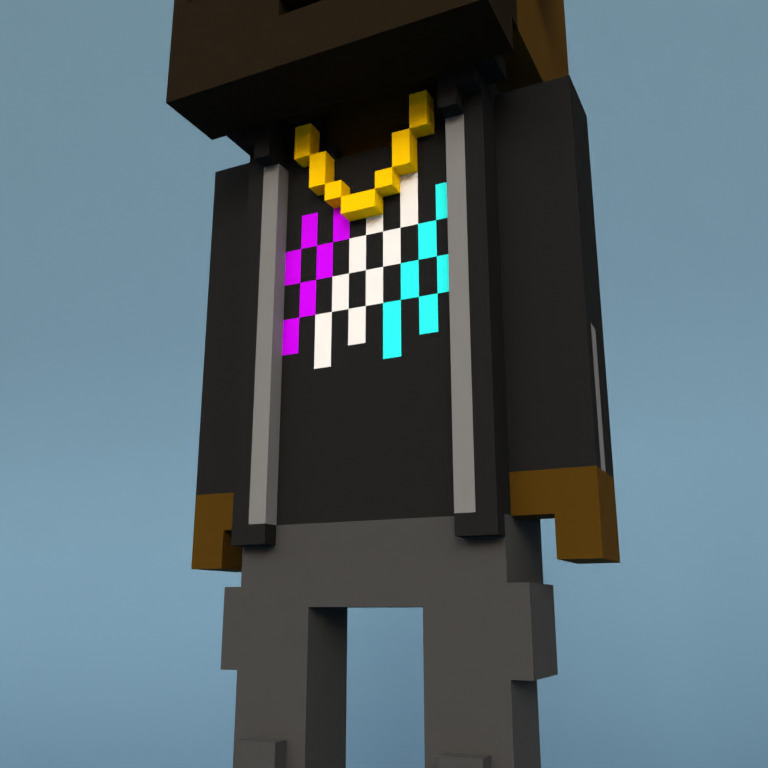 Meebit #15490 — Outfit