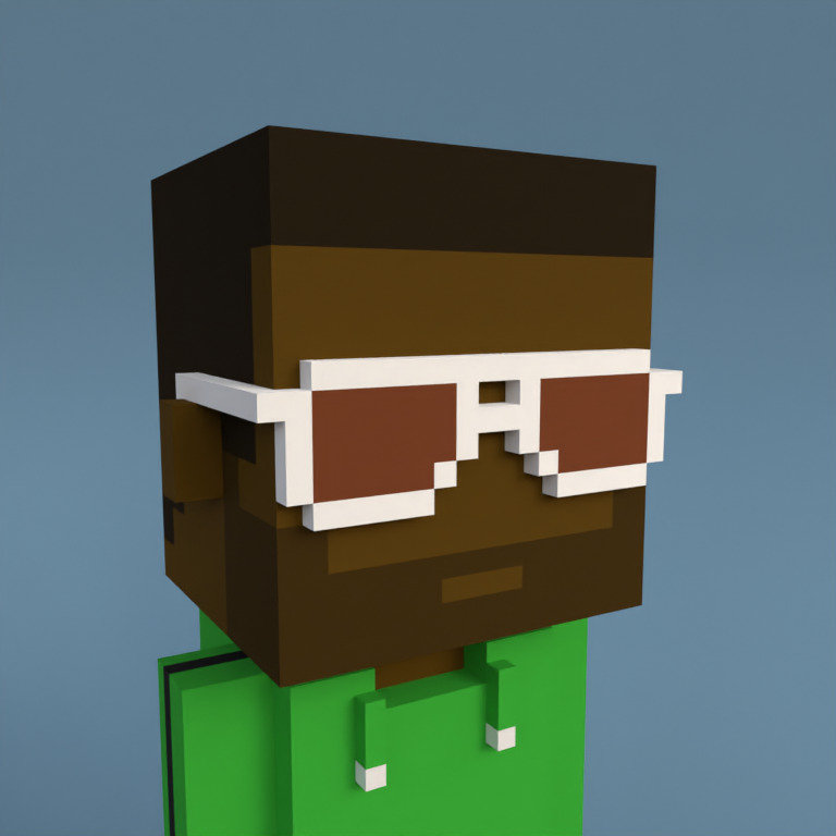 Meebit #15491 — Portrait