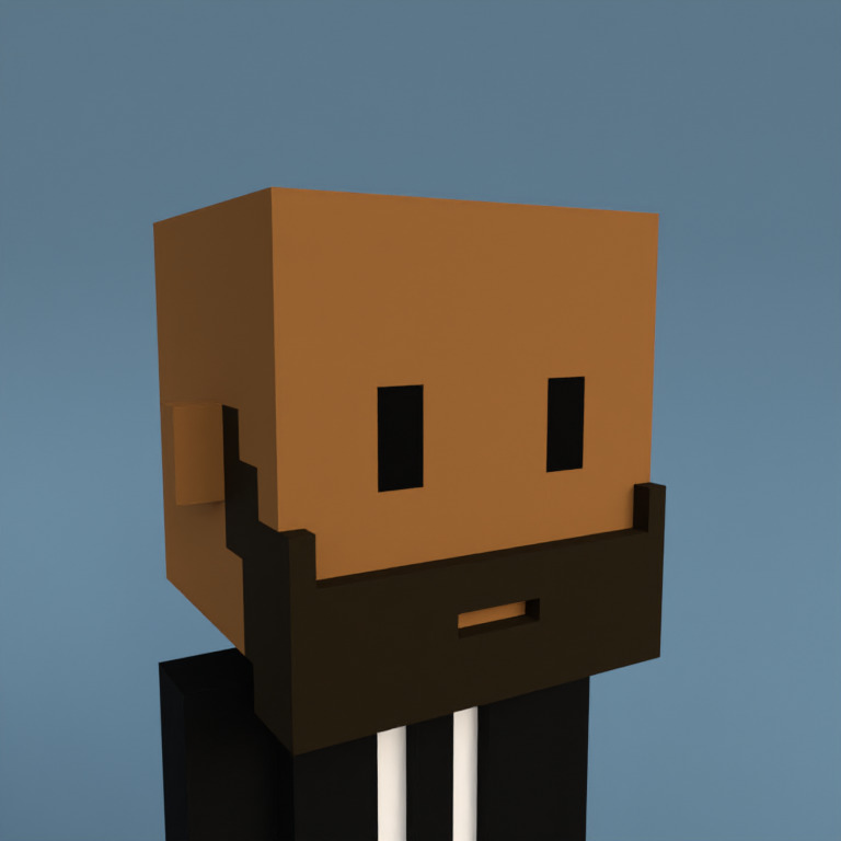 Meebit #15494 — Portrait
