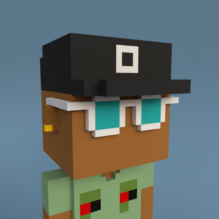 Meebit #15496 — Portrait