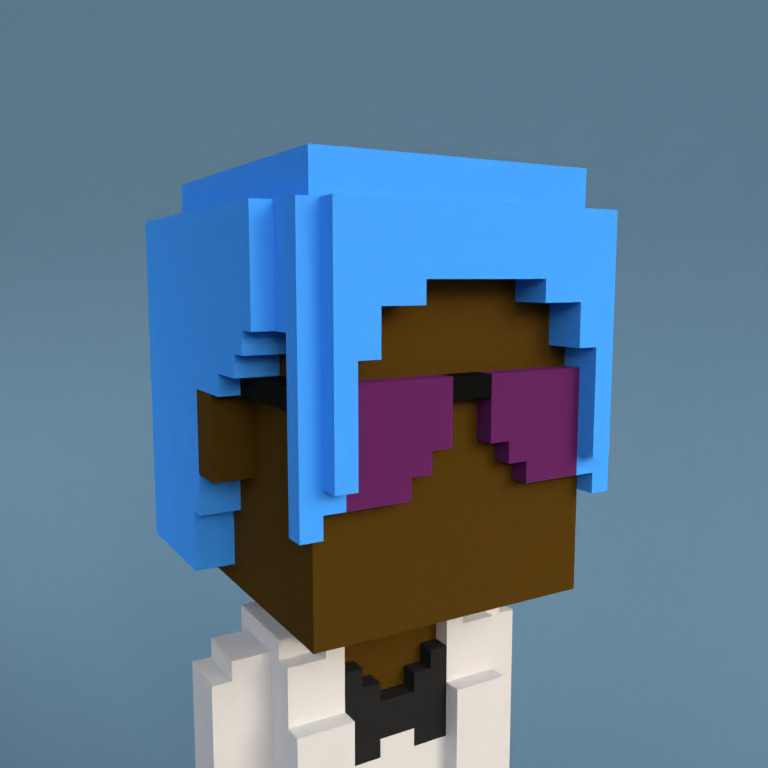 Meebit #15504 — Portrait