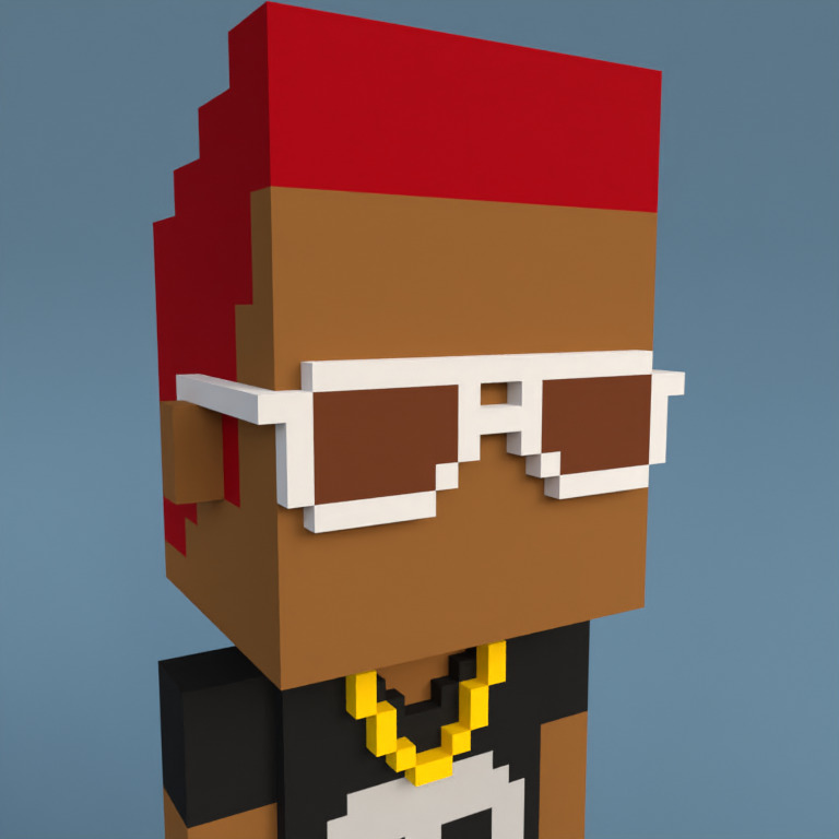 Meebit #15505 — Portrait