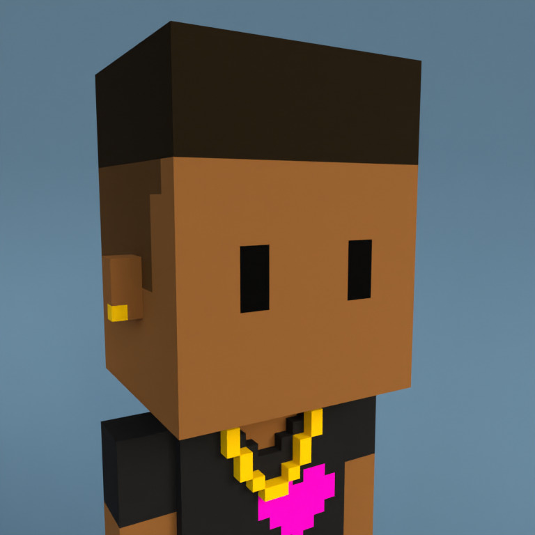 Meebit #15518 — Portrait