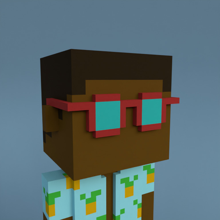 Meebit #15523 — Portrait