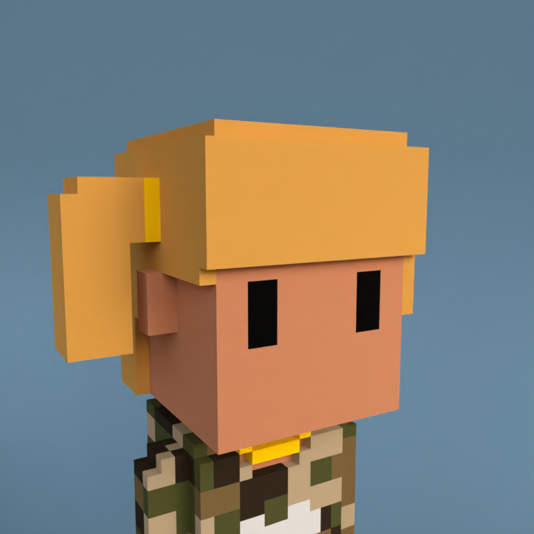 Meebit #15527 — Portrait