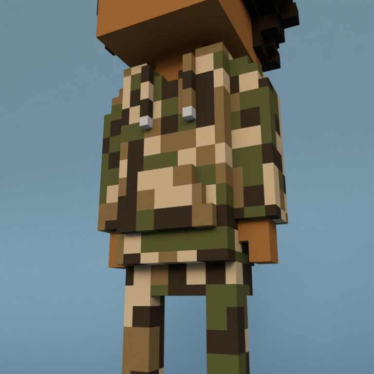Meebit #15562 — Outfit