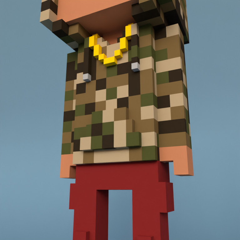 Meebit #15570 — Outfit