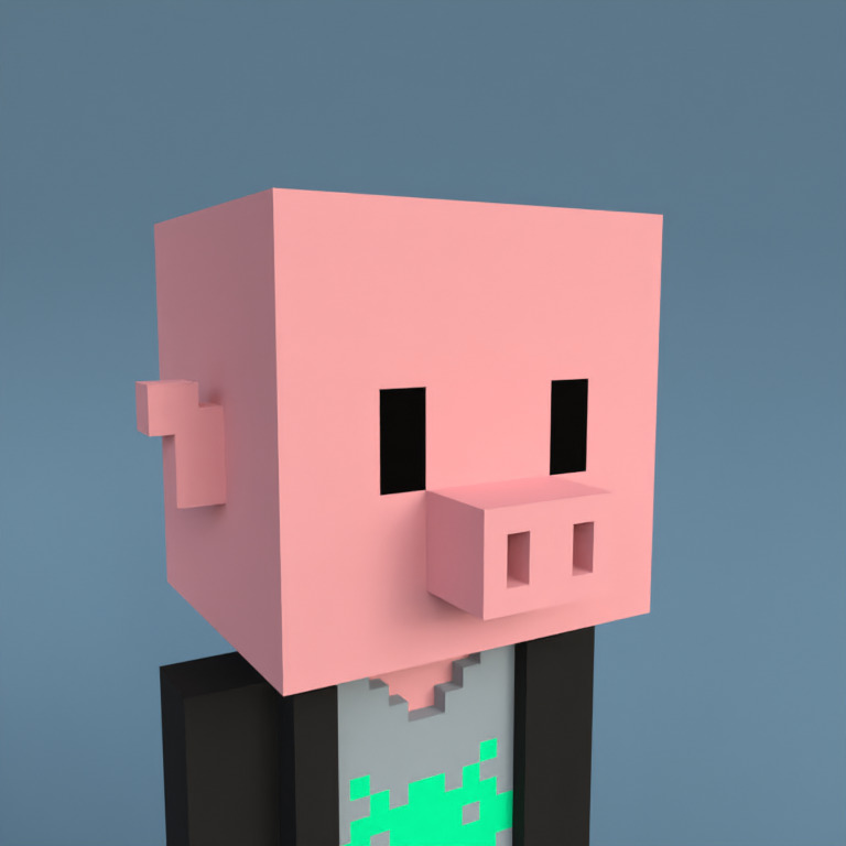 Meebit #15587 — Portrait