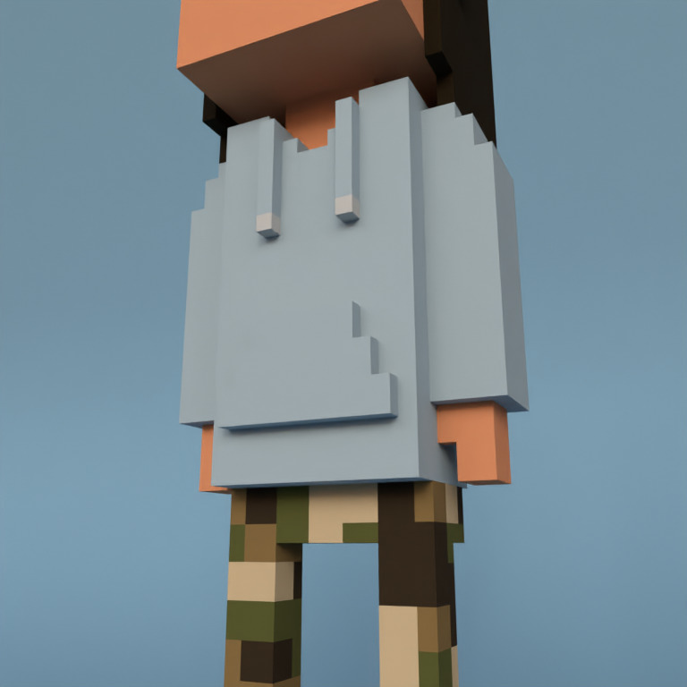 Meebit #15593 — Outfit