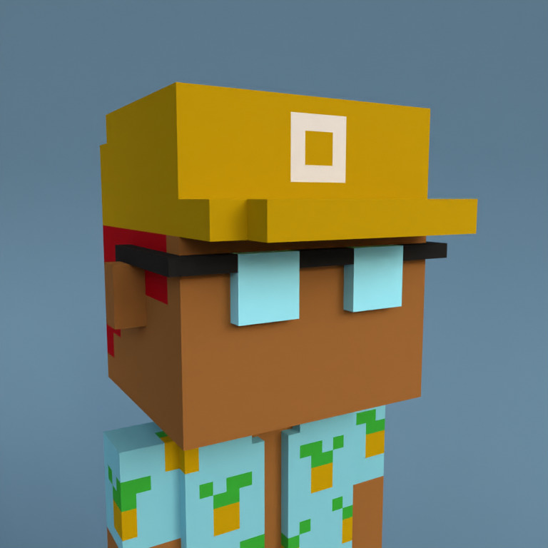 Meebit #15595 — Portrait