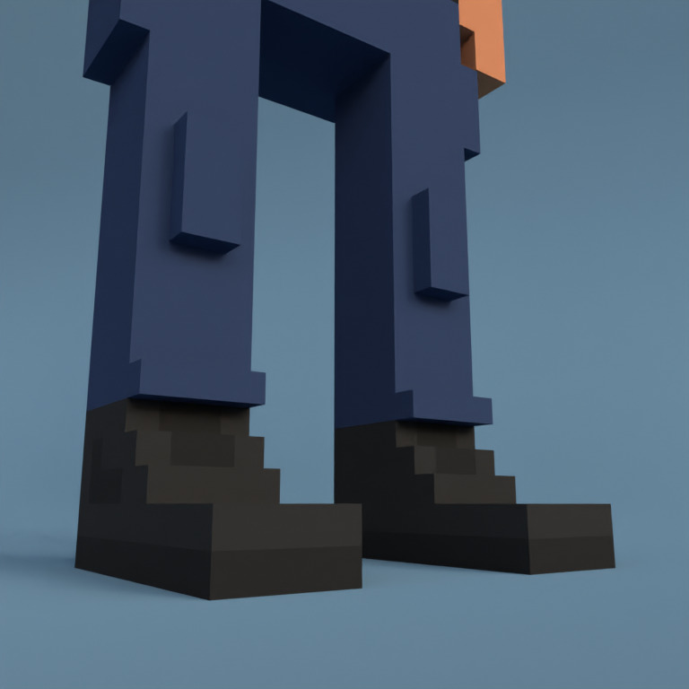 Meebit #15617 — Shoes
