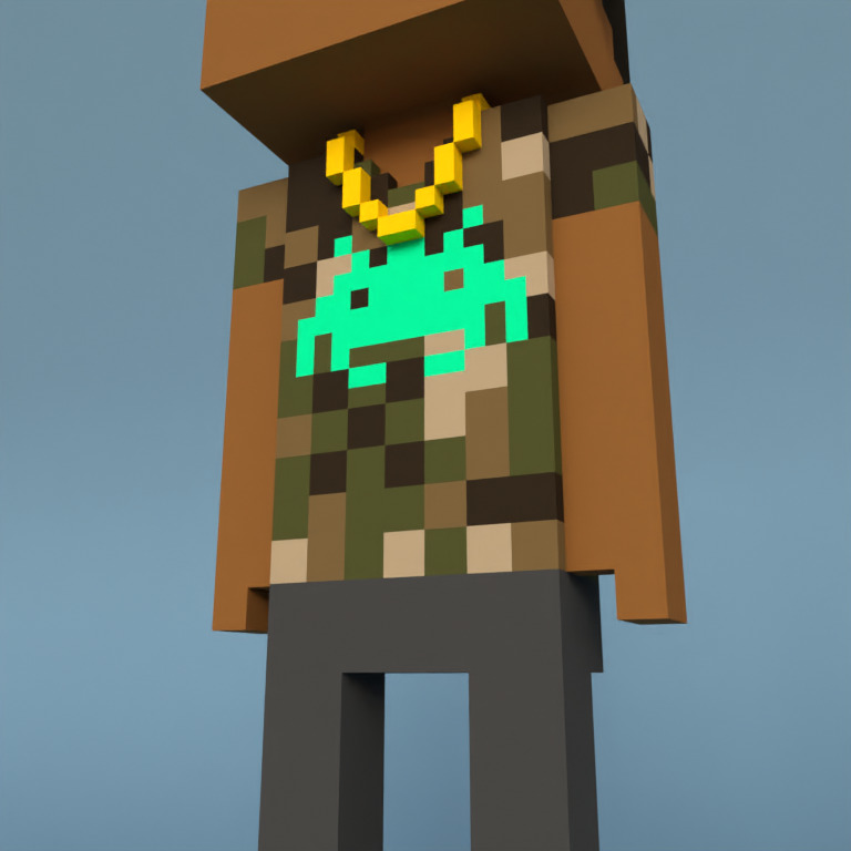 Meebit #15639 — Outfit