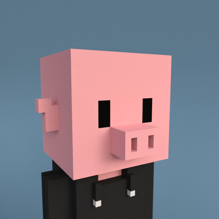 Meebit #15673 — Portrait
