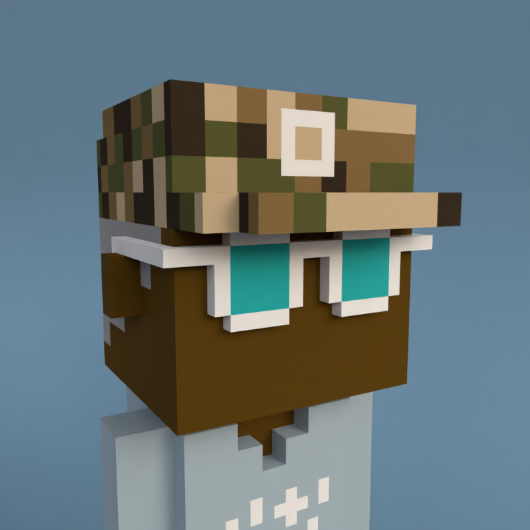 Meebit #15704 — Portrait