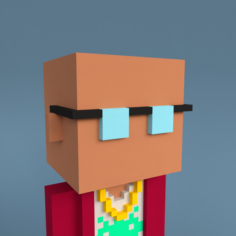 Meebit #15717 — Portrait