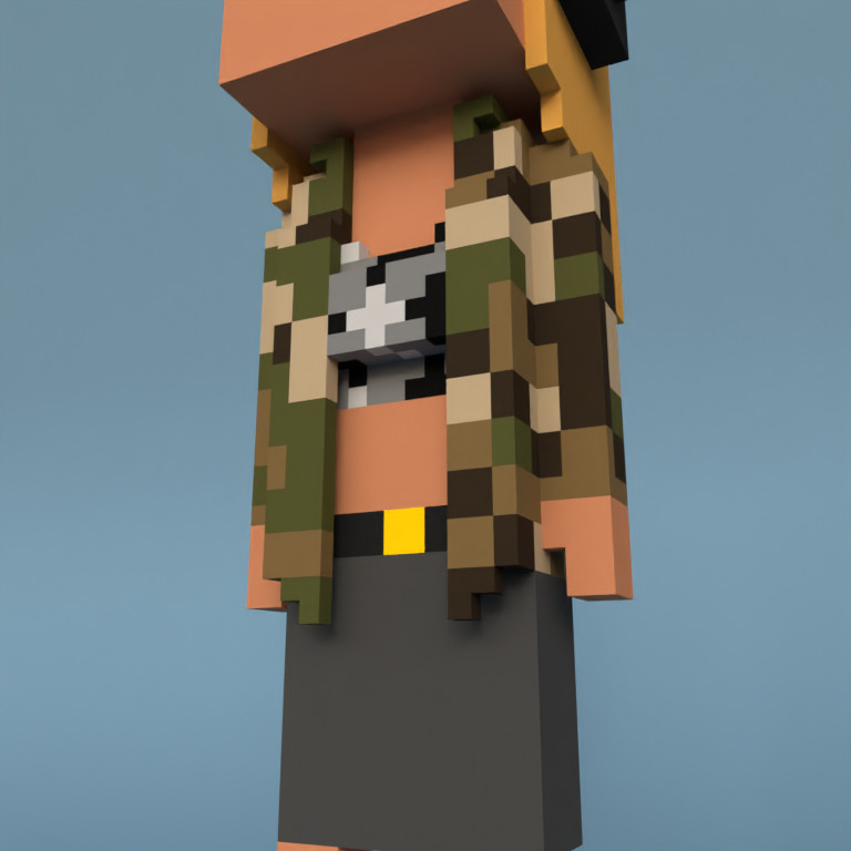Meebit #15718 — Outfit