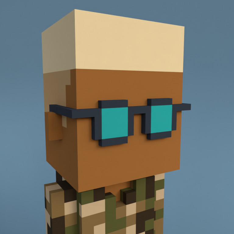 Meebit #15722 — Portrait
