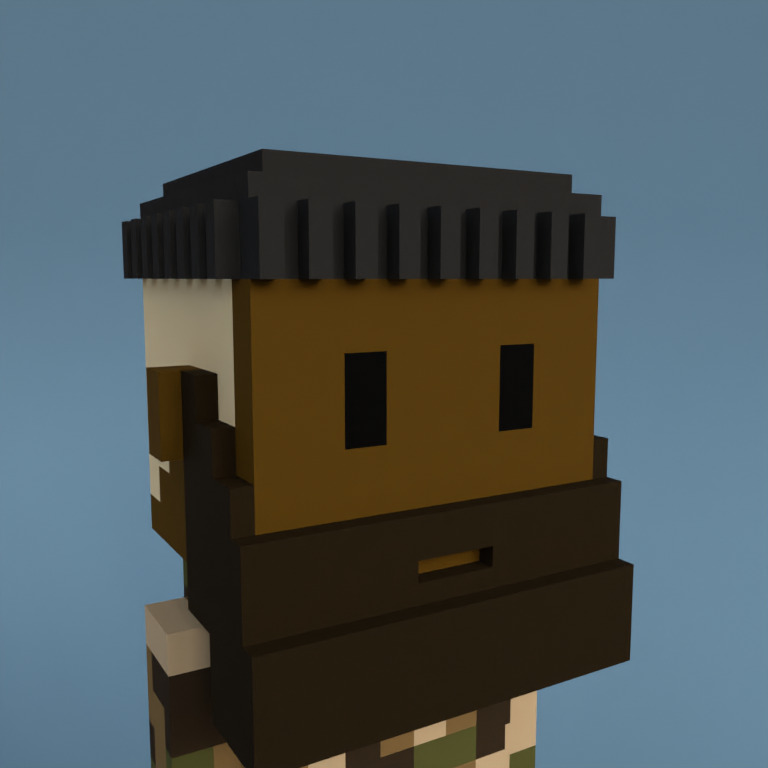 Meebit #15731 — Portrait
