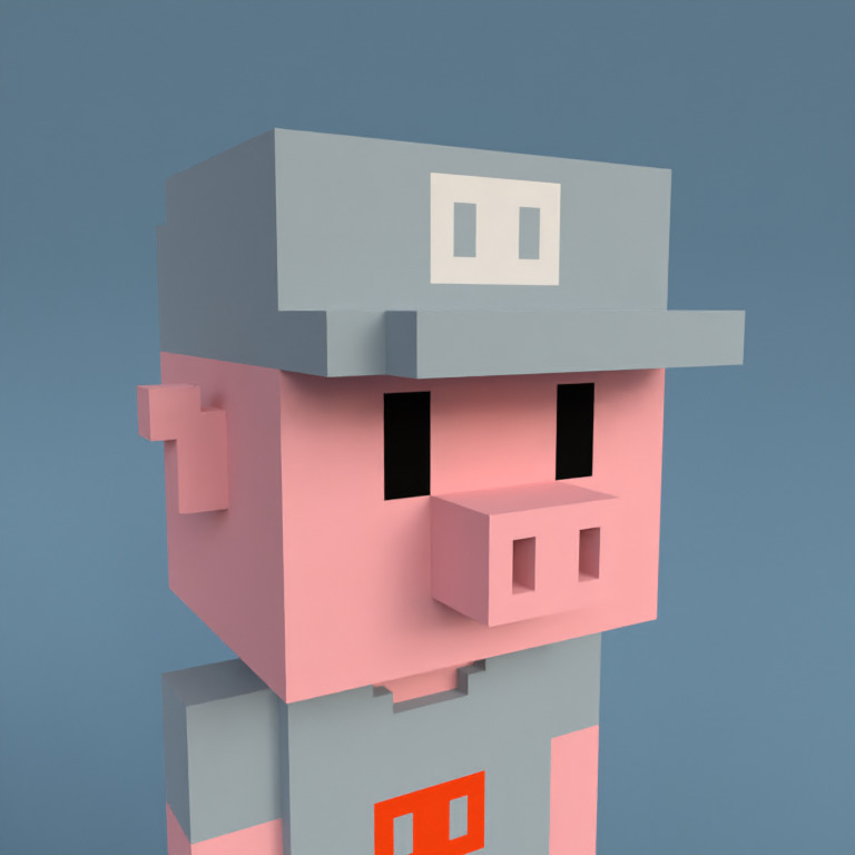 Meebit #15789 — Portrait