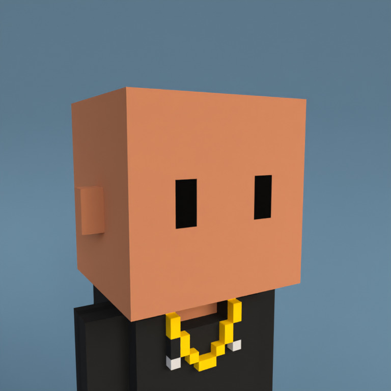 Meebit #15801 — Portrait