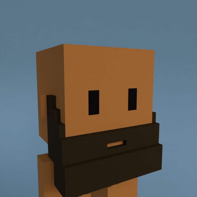 Meebit #15802 — Portrait