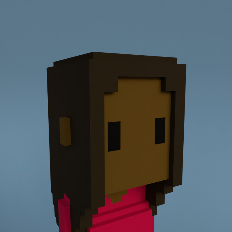 Meebit #15806 — Portrait