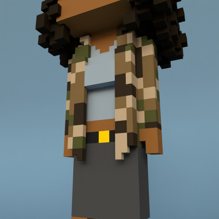 Meebit #15820 — Outfit