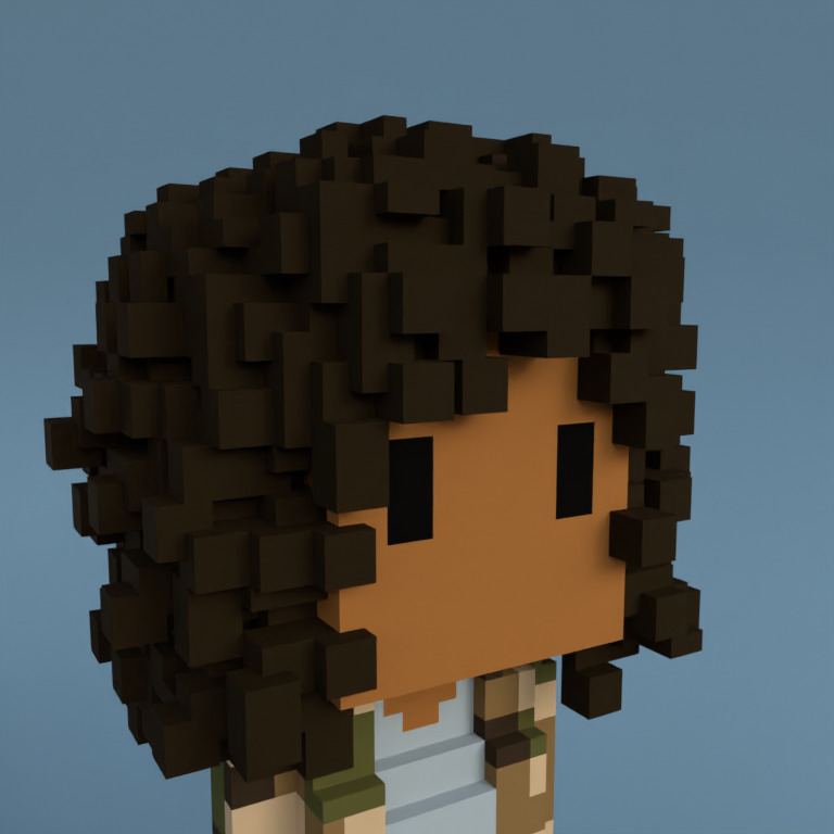 Meebit #15820 — Portrait