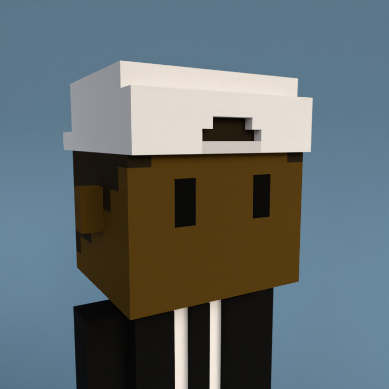 Meebit #15825 — Portrait
