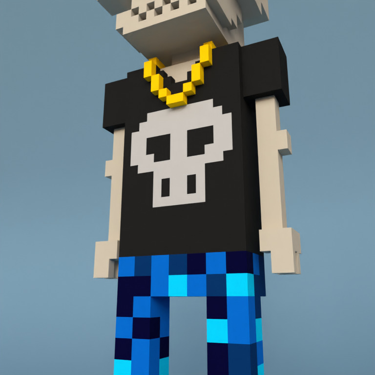 Meebit #15834 — Outfit