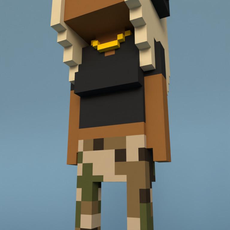 Meebit #15840 — Outfit