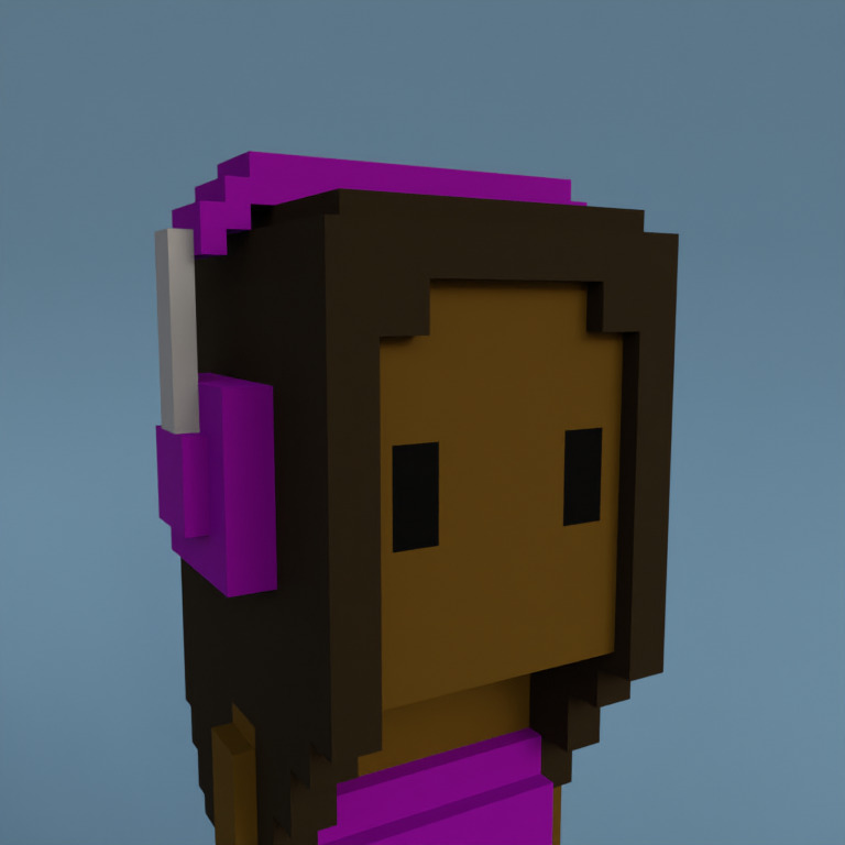 Meebit #15844 — Portrait