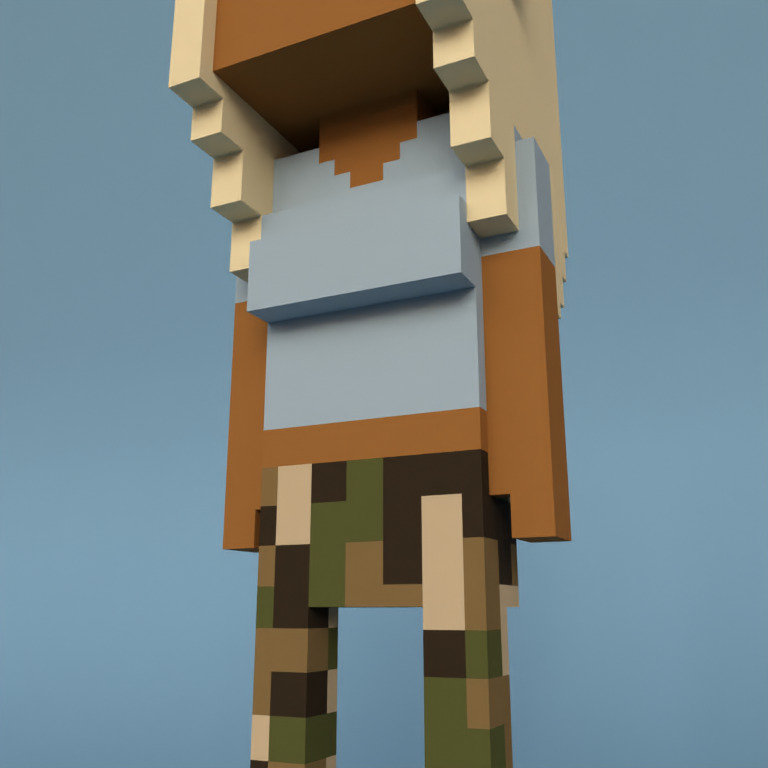 Meebit #15853 — Outfit