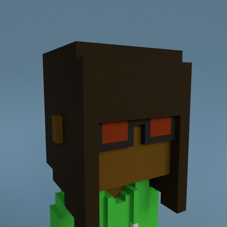 Meebit #15854 — Portrait