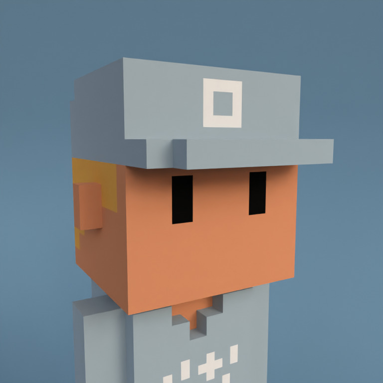 Meebit #15856 — Portrait