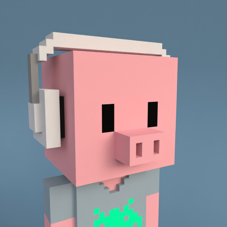 Meebit #15861 — Portrait